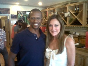 With Peggy Fleming in 2011